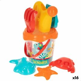 Set de Juguetes de Playa Colorbaby Polipropileno (16 Unidades) Precio: 113.69000038. SKU: B13TL4JZ9N