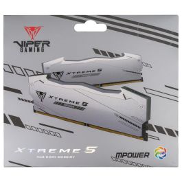 Patriot Viper Xtreme 5 RGB DDR5 48GB (2x24GB) 6400MT/s PC5-51200 Kit 2 Módulos DIMM 288-pin Plata