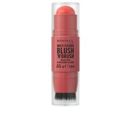 Rimmel London Multi-tasker Blush 'n' Brush Stick #250-Coral Dust 8 g | Rubor en Barra 2 en 1 con Brocha Integrada, Textura Cremosa y Duradera, Vegano y Libre de Crueldad Precio: 16.2019. SKU: B1B98FSNRC