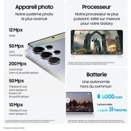 Samsung SM-S938BZSGEUB Smartphone Galaxy S25 Ultra 12GB RAM 512GB 6.9" 5G Titanio Plata con S Pen y AI Samsung SM-S938BZSGEUB Smartphone Galaxy S25 Ultra 12GB RAM 512GB 6.9" 5G Titanio Plata con S Pen y AI