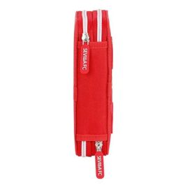 Plumier Doble Sevilla Fútbol Club Rojo (28 piezas)