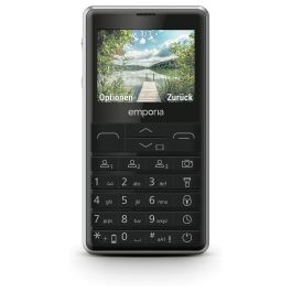 Emporia PRIME M76 LTE Teléfono Senior 4G con Teclado, Pantalla 2.31", Cámara 2 MP, 64 MB RAM, 128 MB ROM, 1400 mAh, Color Negro