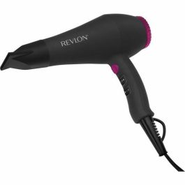 Secador de pelo - REVLON - RVDR5251E - Perfect Heat - 2000 W - Motor AC - 2 velocidades - Negro / Rosa