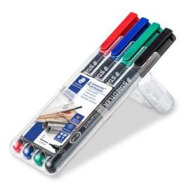 Staedtler Lumocolor 313 WP4 Estuche 4 Marcadores Permanentes Punta Superfina 0,4mm Surtidos Precio: 12.89000053. SKU: B1C2GKL7RT