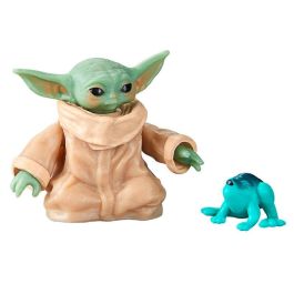 Hasbro G0048 Figura Grogu Star Wars The Black Series 15 cm con coche flotante y collar Mitosaurio