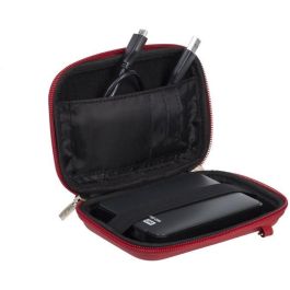 RIVACASE 9101 Funda Rígida para Disco Duro 2.5" HDD Davos Roja