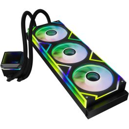 XPG LEVANTE II 360 Refrigeración Líquida Negra para CPU con Espejo Infinito y RGB