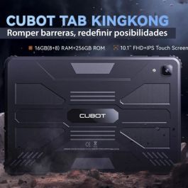 Cubot Tablet Tab King Kong 4, 10.1 pulgadas FHD+ IPS, 8GB RAM + 256GB ROM, Android 13, Batería 10600mAh, Cámara 16MP Cubot Tablet Tab King Kong 4, 10.1 pulgadas FHD+ IPS, 8GB RAM + 256GB ROM, Android 13, Batería 10600mAh, Cámara 16MP