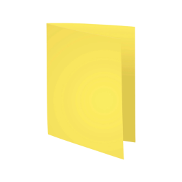 Exacompta Subcarpeta Cartulina Reciclada DIN A4 Amarillo 170 gr Certificado Blue Angel