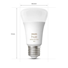 Philips Hue Bombillas LED Inteligentes White & Color Ambiance E27 - Compatible con Bluetooth