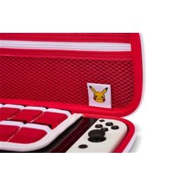 Estuche Protector Compacto Nintendo Oled Switch O Lite Pikachu Playday POWER A NSCS0064-01