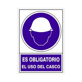 Señal 600 Plast.295X210 ''Obli.Uso Casco'' Es Obligatorio El Uso Del Casco Duver Precio: 6.50000021. SKU: B1DYHXGTFX