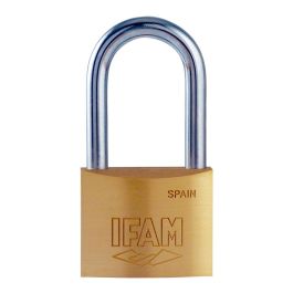 Ifam Candado K25AL Latón 25mm Arco Largo con 2 Llaves