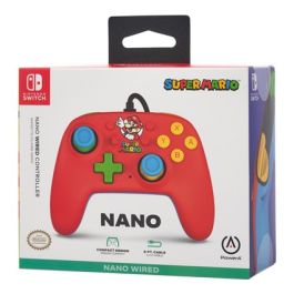 Enhanced Mando Con Cable Nintendo Switch Mario Medley POWER A NSGP0123-01