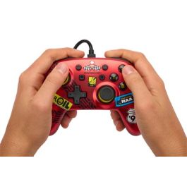 Mando Gaming Powera NANO SWITCH Rojo Nintendo Switch