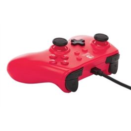 Mando Con Cable Nintendo Switch Raspberry Red POWER A NSGP0142-01