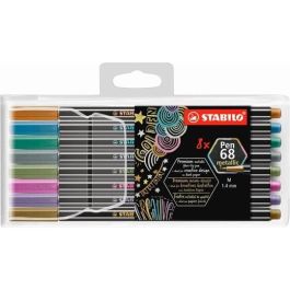 Stabilo Rotuladores Pen 68 Metallic C-Surtidos Metálicos Estuche De Plástico 8 Ud Precio: 13.50000025. SKU: B1D9SQKVJX