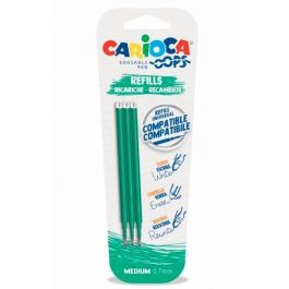 Carioca Recambio Bolígrafo Oops Borrable Verde - Blister 3 Unidades Precio: 2.50000036. SKU: B1CAB93GGS