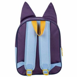 Mochila infantil 3D aplicaciones bluey 25x31x10 cm Mochila infantil 3D aplicaciones bluey 25x31x10 cm