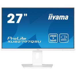 Iiyama Monitor 27" QHD IPS 100Hz XUB2797QSU-W2 con 1xHDMI, 1xDisplayPort, 2xUSB 3.2 y 300 cd/m²