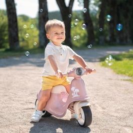 Smoby - Porta patinete rosa - Caja de juguetes - Ruedas silenciosas A partir de 2 años