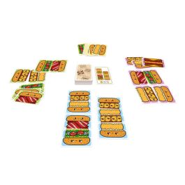 Mixlore MIXBAS01ES Burger ¡Ya! Juego de Cartas para 2-5 Jugadores, 8+ Años, Diversión Rápida