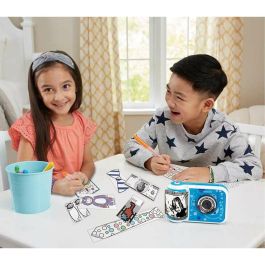 Vtech Cámara de fotos digital Kidizoom Print Cam azul con impresión instantánea, video HD y rollo de papel incluido para niños de 5 a 13 años Vtech Cámara de fotos digital Kidizoom Print Cam azul con impresión instantánea, video HD y rollo de papel incluido para niños de 5 a 13 años