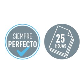 Petrus Grapadora Recycle 210 roja 25 hojas, 100% reciclada, de sobremesa, acero y plástico reciclado para oficina u hogar