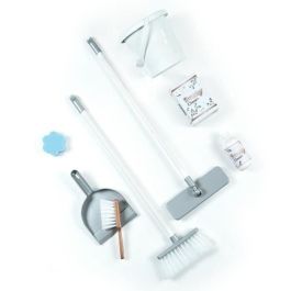 Smoby SMO3032160112818 - Carrito de limpieza de juguete con aspiradora Rowenta, para niños a partir de 3 años