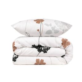 Juego de Cama Blanco 220x240 cm con 2 Fundas de Almohada 60x60 cm - 65% Algodón, 35% Poliéster - ASI8681181528631