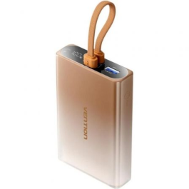 Vention FHZJ0 Powerbank 10000mAh USB-C Lightning USB-A 22.5W Oro, Carga Rápida y Linterna Integrada Precio: 25.4999998. SKU: B1ARPHFEBZ