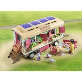 Playmobil 71441 Café Tren con Huerto, Juguete Educativo para +4 años