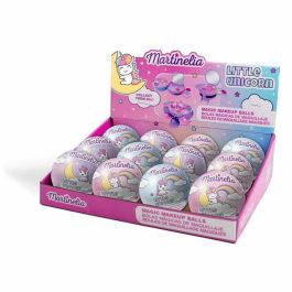 Martinelia Little Unicorn Magic Balls Maquillaje con 6 Sombras de Ojos, 4 Brillos de Labios y Aplicador