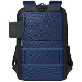 Rivacase 8435 Mochila para portátil 15.6-16" ECO Tegel Negro - Tela Poliéster Resistente al agua y rayones