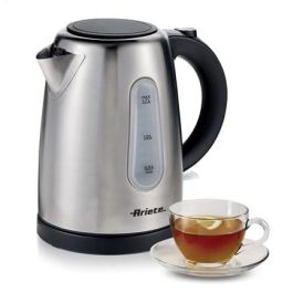 Ariete 2847 Hervidor de Acero Inoxidable 1.7L con Apagado Automático y Visor de Nivel de Agua