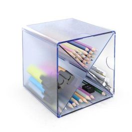 Archivo 2000 Organizador Archicubo Divisor En Aspa 4 Compartimentos 150x150x150 mm Azul Transparente Precio: 9.5000004. SKU: BIX01A6703AZTP