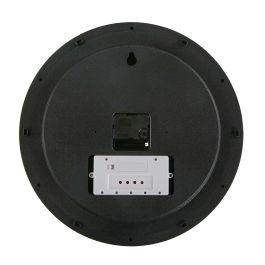 Reloj Meteo Negro 35 cm Minimal - Versa (2 Unidades) Reloj Meteo Negro 35 cm Minimal - Versa (2 Unidades)