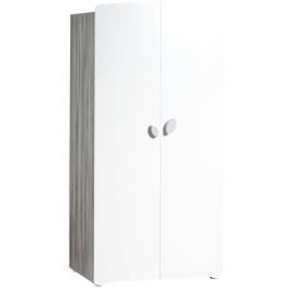 Cómoda para bebé - 2 puertas y 1 nicho - 2 puertas - Blanco - 76 x 97 x 66 cm Cómoda para bebé - 2 puertas y 1 nicho - 2 puertas - Blanco - 76 x 97 x 66 cm