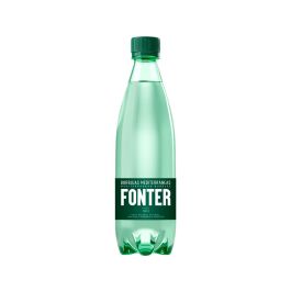 Agua Mineral Natural Con Gas Fonter Botella De 500 mL 6 unidades