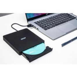 Acer AXD001 Grabadora DVD Externa Portátil USB 3.2 Gen 1 Negra para CD/DVD