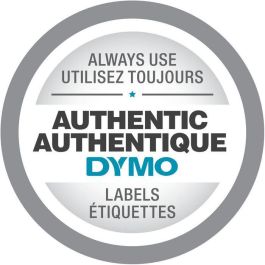 Dymo Cinta De Transferencia Termica D1 45021.Etiquetas Estándar Blanco Sobre Negro De 12 mmx7M. Poliester Autoadhesiva. Dymo Cinta De Transferencia Termica D1 45021.Etiquetas Estándar Blanco Sobre Negro De 12 mmx7M. Poliester Autoadhesiva.