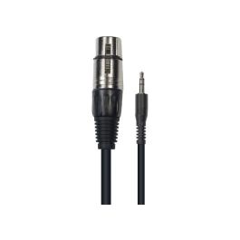 Cable De 3 Metros De Largo. Mini Jack Stereo Macho A Xlr Hembra Precio: 5.89000049. SKU: B137AJY88K