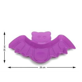 Plato Murciélago Violeta 29 cm Halloween Precio: 1.0527. SKU: B1DRH2Q2W5