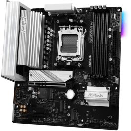 ASRock B850M Pro RS WiFi Placa Base Micro ATX AM5 para AMD Ryzen 7000/8000/9000 Series, DDR5, Wi-Fi 6E, Bluetooth 5.2