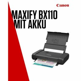 Canon Impresora Portátil MAXIFY BX110 WiFi Batería Negra