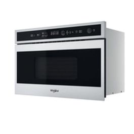Microondas empotrable - WHIRLPOOL W6MN840 - Gris y negro - 22 L - 750 W - Grill 700 W - Acero inoxidable antihuellas Microondas empotrable - WHIRLPOOL W6MN840 - Gris y negro - 22 L - 750 W - Grill 700 W - Acero inoxidable antihuellas