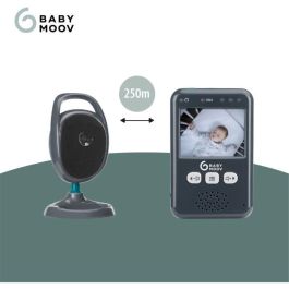 Babymoov Babyphone Video Essential 2.4'' con Pantalla Digital, Función VOX y Visión Nocturna, Alcance 250m