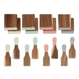 Livoo MEN427 Set de 8 Espátulas y 8 Tablas de Madera