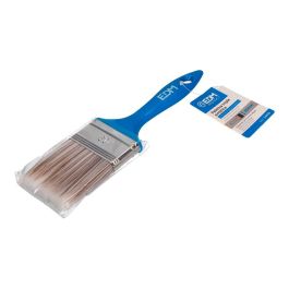 Edm Paletina Sintética Triple Especial Agua 60mm para Pintura Plástica, Acrílica y Barniz al Agua con Mango de Polipropileno