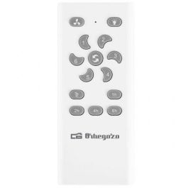 Orbegozo CP 109120 Ventilador de Techo 120 cm 35W 5 Aspas, LED, Mando a distancia, Temporizador, Reversible Invierno/Verano, Motor DC, Negro